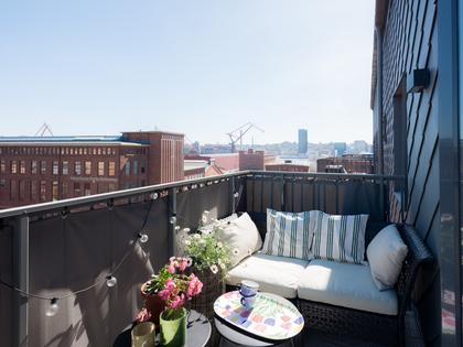 Balkong eller utsiktsbild