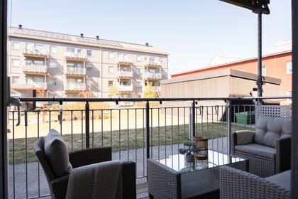 Balkong eller utsiktsbild