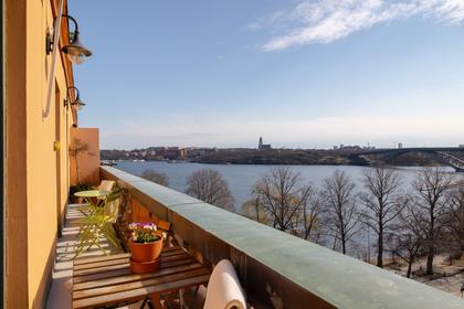 Balkong eller utsiktsbild