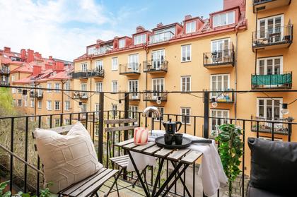 Balkong eller utsiktsbild