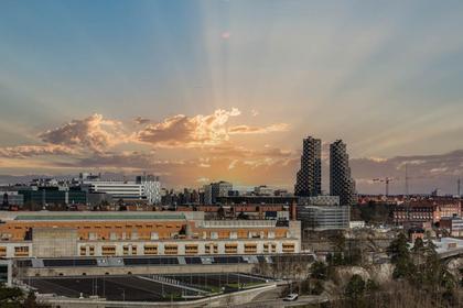 Balkong eller utsiktsbild