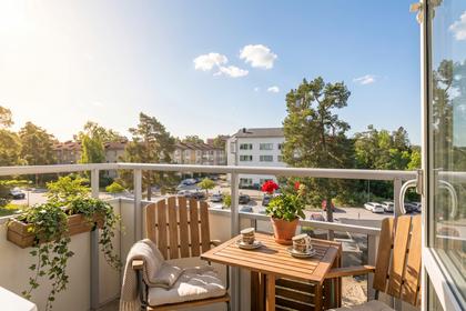 Balkong eller utsiktsbild