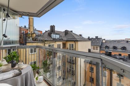 Balkong eller utsiktsbild