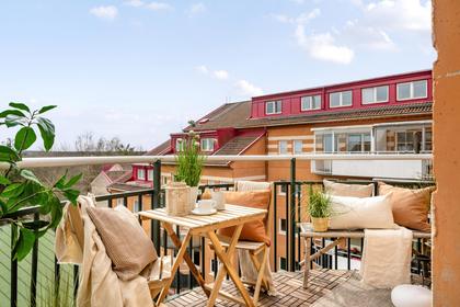 Balkong eller utsiktsbild