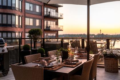 Balkong eller utsiktsbild