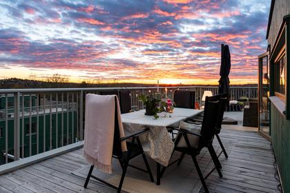 Balkong eller utsiktsbild