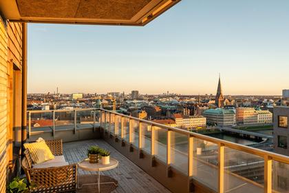 Balkong eller utsiktsbild