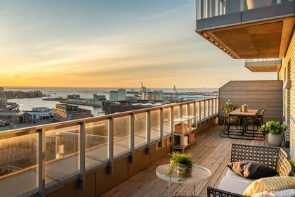 Balkong eller utsiktsbild