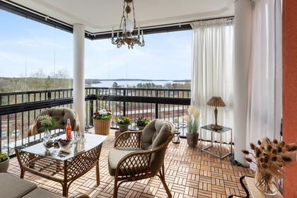 Balkong eller utsiktsbild