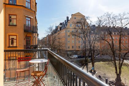 Balkong eller utsiktsbild