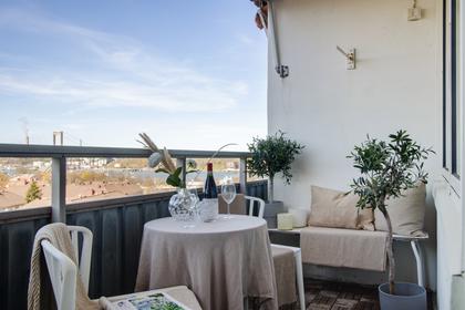 Balkong eller utsiktsbild