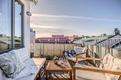 Balkong eller utsiktsbild