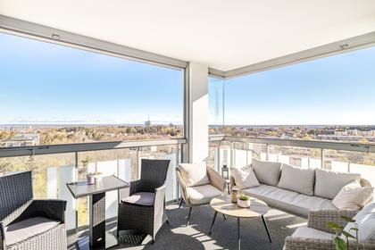 Balkong eller utsiktsbild