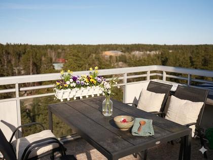 Balkong eller utsiktsbild