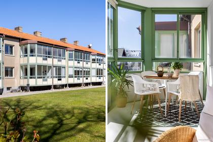 Balkong eller utsiktsbild