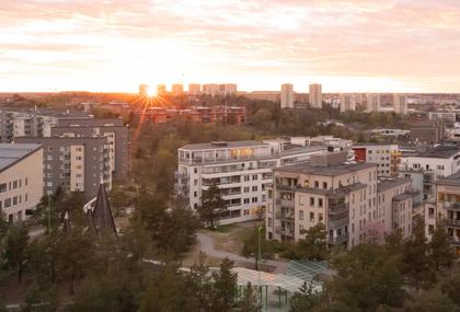 Balkong eller utsiktsbild