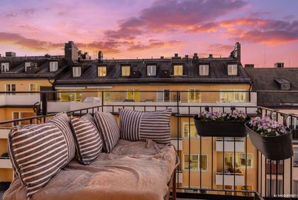 Balkong eller utsiktsbild