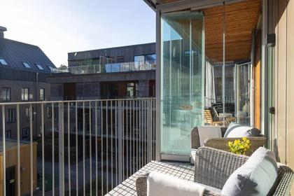 Balkong eller utsiktsbild