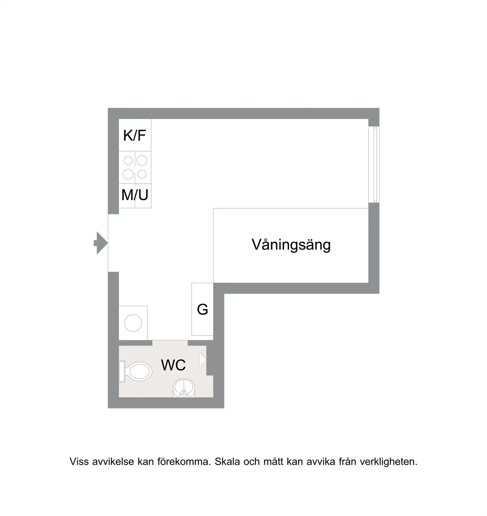 Floor plan for Nobelvägen 93A