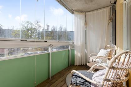 Balkong eller utsiktsbild