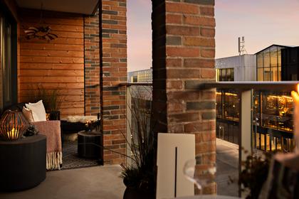 Balkong eller utsiktsbild