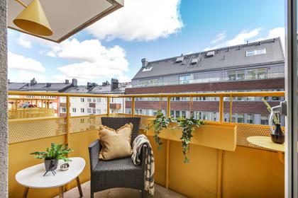 Balkong eller utsiktsbild