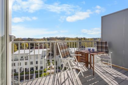 Balkong eller utsiktsbild