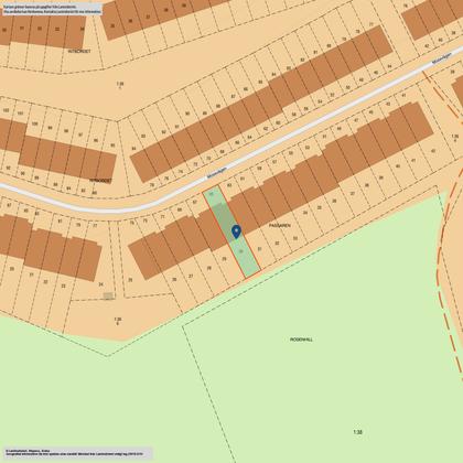 Illustrerad karta över fastigheten eller området