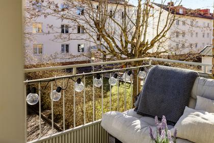 Balkong eller utsiktsbild