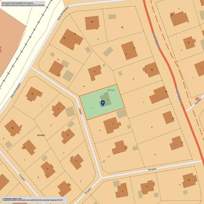 Illustrerad karta över fastigheten eller området