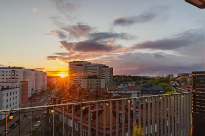 Balkong eller utsiktsbild