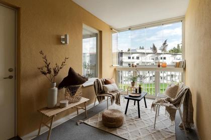 Balkong eller utsiktsbild