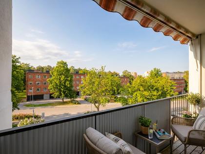 Balkong eller utsiktsbild