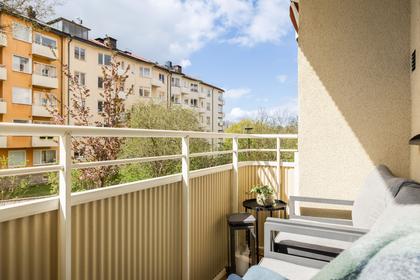 Balkong eller utsiktsbild