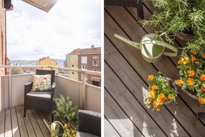 Balkong eller utsiktsbild