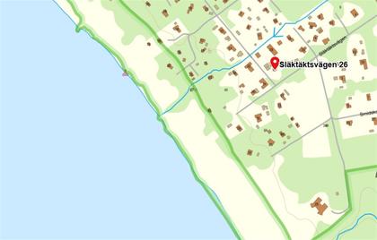 Illustrerad karta över fastigheten eller området