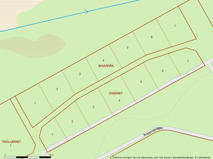 Illustrerad karta över fastigheten eller området