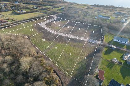 Illustrerad karta över fastigheten eller området