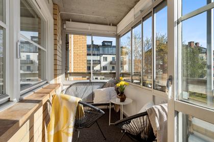 Balkong eller utsiktsbild