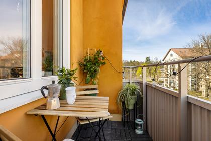 Balkong eller utsiktsbild