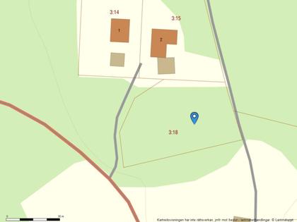 Illustrerad karta över fastigheten eller området