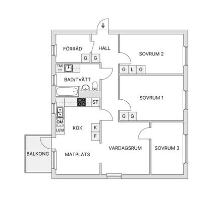 Planlösning