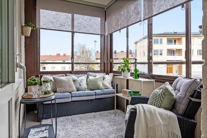 Balkong eller utsiktsbild