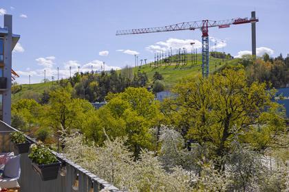 Balkong eller utsiktsbild