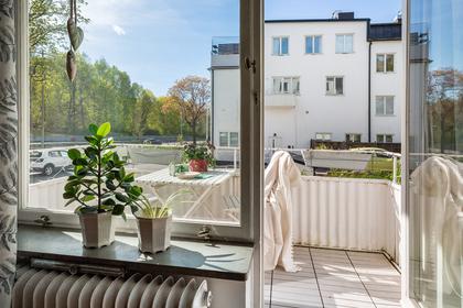 Balkong eller utsiktsbild