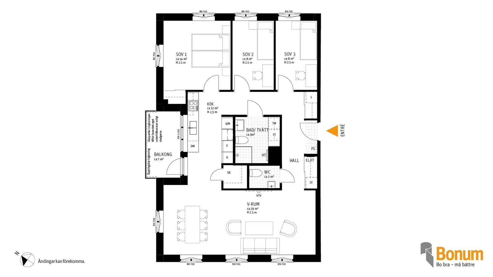 Planritning för Regementsgatan 12