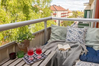 Balkong eller utsiktsbild