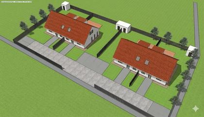Illustrerad karta över fastigheten eller området
