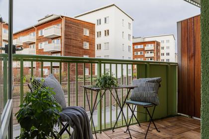 Balkong eller utsiktsbild