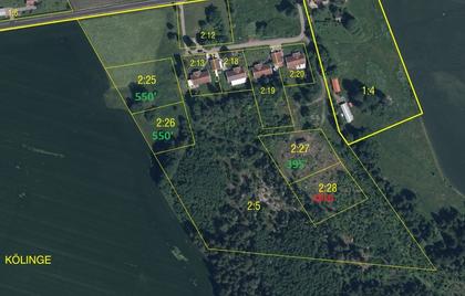 Illustrerad karta över fastigheten eller området